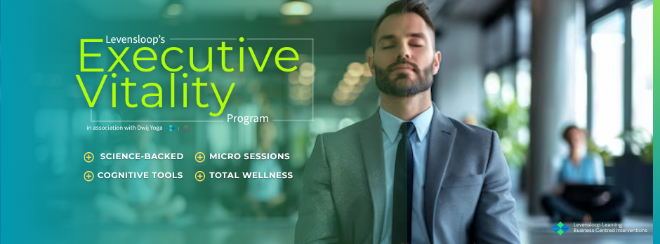 Executive Vitality Program for senior leaders – burnout recovery, stress reduction, resilience coaching, and executive performance optimization.
